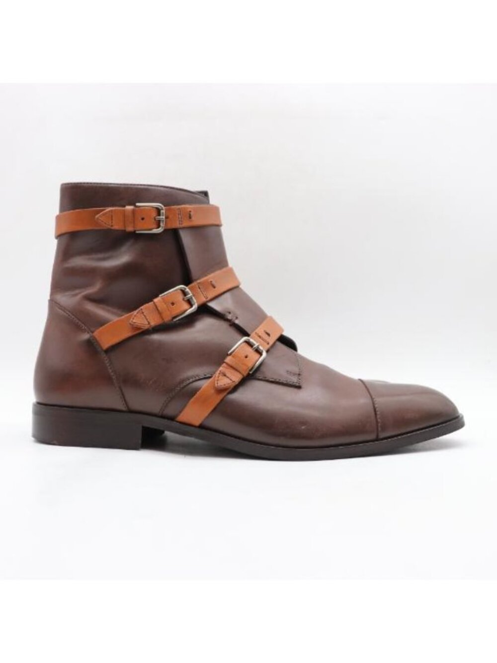 Donald J Pliner Martina Men's Brown Boots Men's Size 12 M Buckle Boots